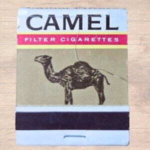 Vintage Camel Filter Cigarettes Matchbook